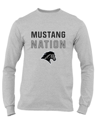 Houston Mustangs Nation #2 Men's Premium LS T-Shirt