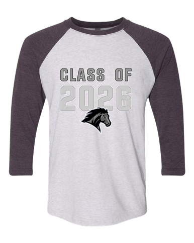 Houston Mustangs Class of 2026 Women's Baseball T-Shirt