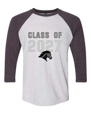 Houston Mustangs Class of 2027 Women's Baseball T-Shirt