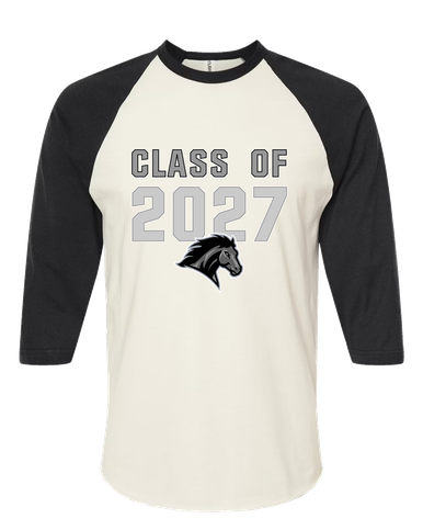 Houston Mustangs Class of 2027 Men's Baseball T-Shirt