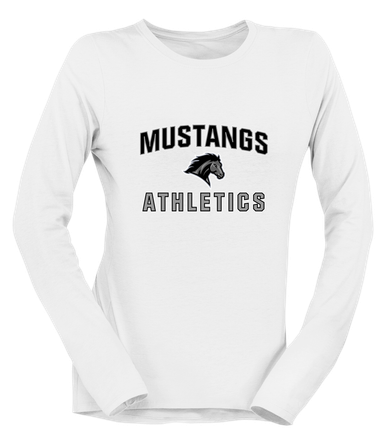 Houston Mustangs Athletics Women's LS T-Shirt