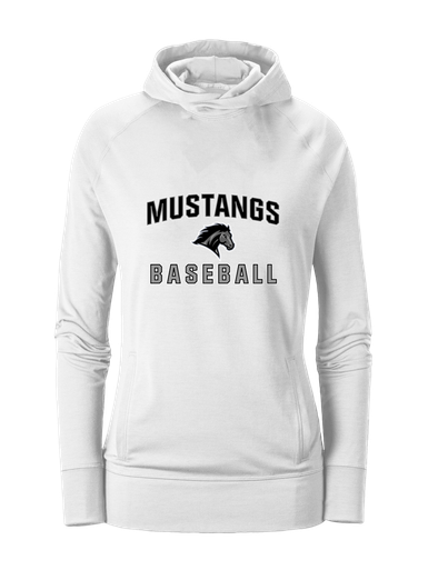 Houston Mustangs Baseball #1 Women's Hoodie