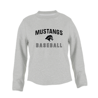 Houston Mustangs Baseball #1 Women's Sweatshirt
