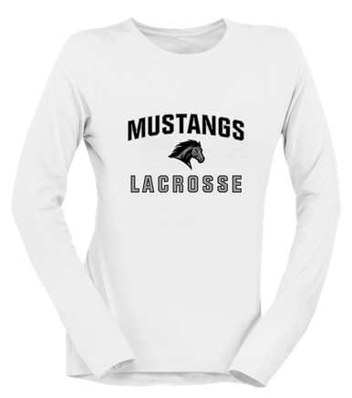 Houston Mustangs Lacrosse Women's LS T-Shirt