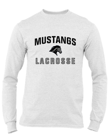 Houston Mustangs Lacrosse Men's Premium LS T-Shirt