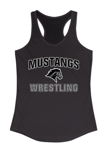 Houston Mustangs Wrestling Women's Tank Top