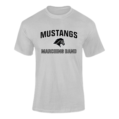 Houston Mustangs Marching Band Men's SS T-Shirt
