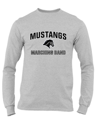 Houston Mustangs Marching Band Men's Premium LS T-Shirt