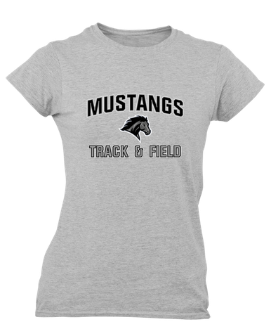 Houston Mustangs Track & Field Women's SS T-Shirt
