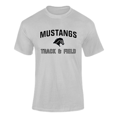 Houston Mustangs Track & Field Men's Premium SS T-Shirt
