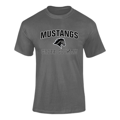 Houston Mustangs Cross Country Men's SS T-Shirt