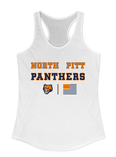 North Pitt Panthers Spirit Flag Women's Tank Top