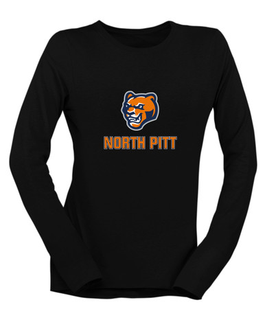 North Pitt Panthers Mascot #2 Women's Premium LS T-Shirt