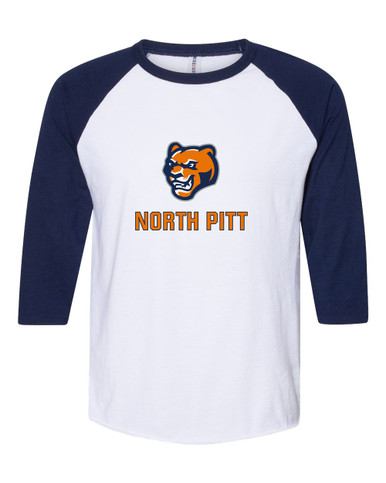 North Pitt Panthers Mascot #2 Men's Baseball T-Shirt