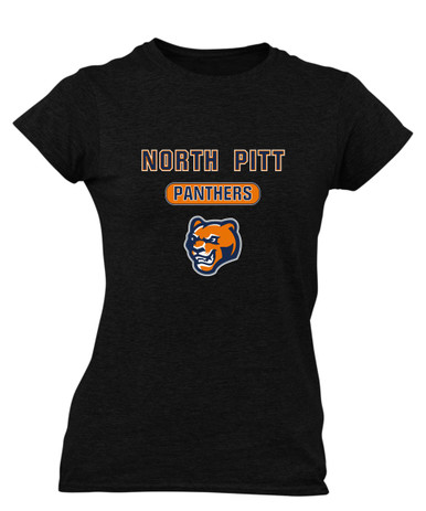North Pitt Panthers Mascot #3 Women's Premium SS T-Shirt
