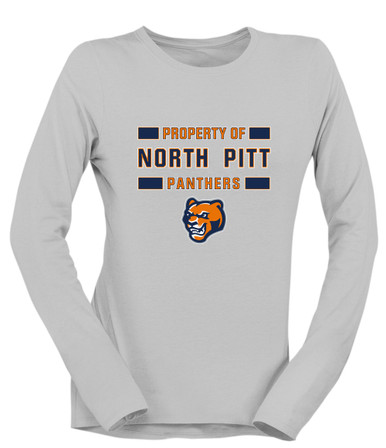 North Pitt Panthers Property Of Women's LS T-Shirt