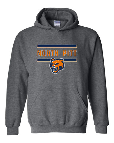 North Pitt Panthers Mascot #4 Men's Hoodie