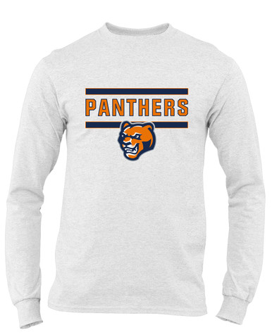 North Pitt Panthers Mascot #5 Men's LS T-Shirt