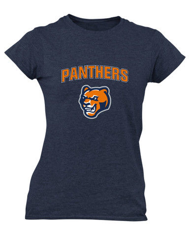 North Pitt Panthers Mascot #6 Women's Premium SS T-Shirt