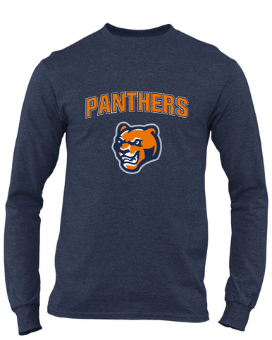North Pitt Panthers Mascot #6 Men's Premium LS T-Shirt