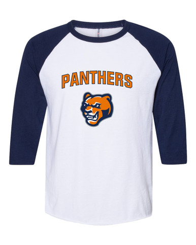 North Pitt Panthers Mascot #6 Men's Baseball T-Shirt
