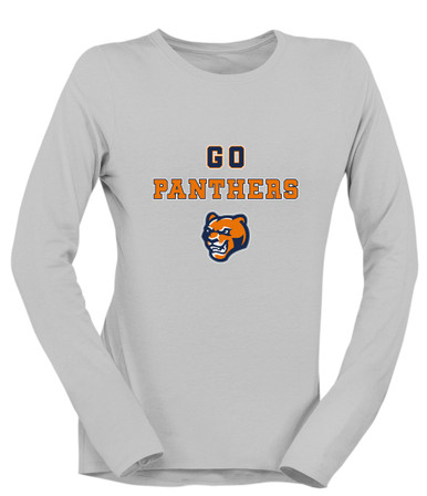 North Pitt Panthers Go Team Women's LS T-Shirt