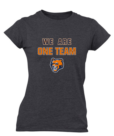 North Pitt Panthers We Are One Team Women's SS T-Shirt