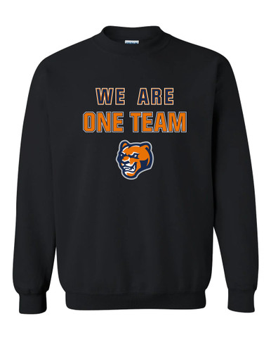 North Pitt Panthers We Are One Team Men's Sweatshirt