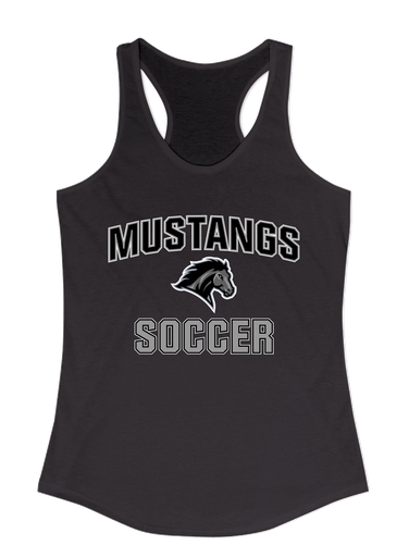 Houston Mustangs Soccer #1 Women's Tank Top