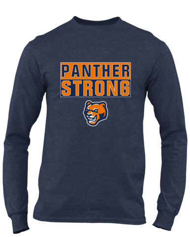 North Pitt Panthers Strong #1 Men's LS T-Shirt