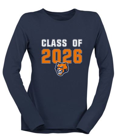 North Pitt Panthers Class of 2026 Women's Premium LS T-Shirt
