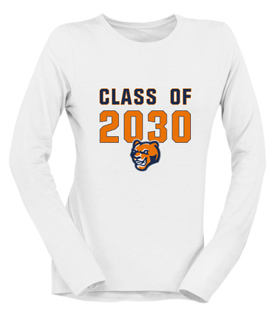 North Pitt Panthers Class of 2030 Women's LS T-Shirt