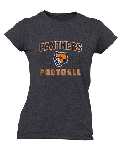 North Pitt Panthers Football #1 Women's SS T-Shirt