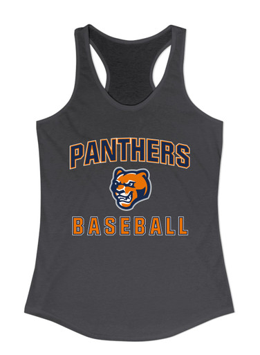 North Pitt Panthers Baseball #1 Women's Tank Top