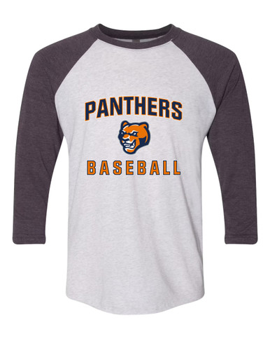North Pitt Panthers Baseball #1 Women's Baseball T-Shirt