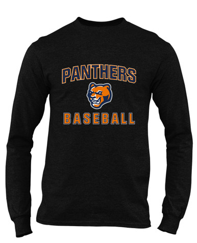 North Pitt Panthers Baseball #1 Men's Premium LS T-Shirt
