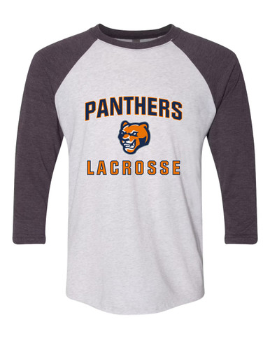North Pitt Panthers Lacrosse Men's Baseball T-Shirt