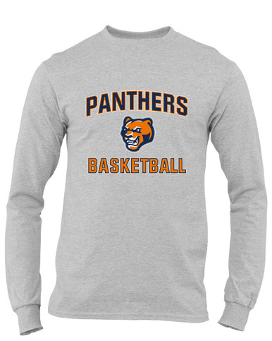 North Pitt Panthers Basketball #1 Men's LS T-Shirt
