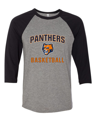 North Pitt Panthers Basketball #1 Men's Baseball T-Shirt