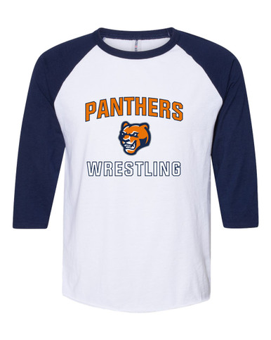 North Pitt Panthers Wrestling Women's Baseball T-Shirt