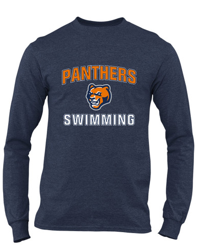 North Pitt Panthers Swimming Men's Premium LS T-Shirt