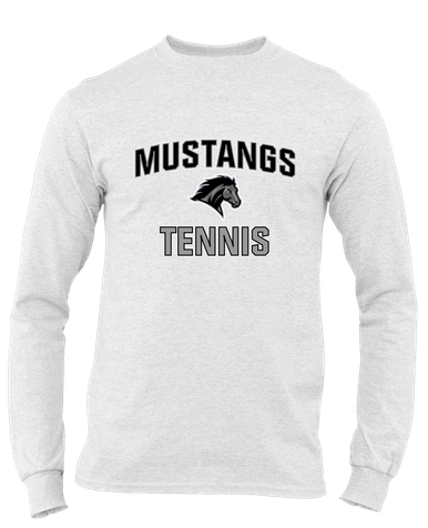 Houston Mustangs Tennis Men's LS T-Shirt