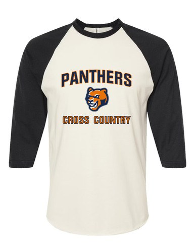 North Pitt Panthers Cross Country Women's Baseball T-Shirt