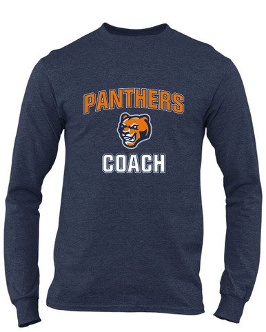 North Pitt Panthers Coach Men's LS T-Shirt