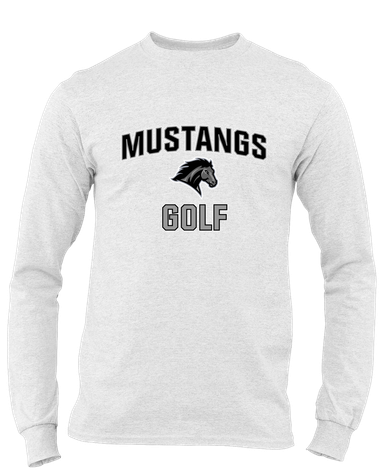 Houston Mustangs Golf Men's LS T-Shirt