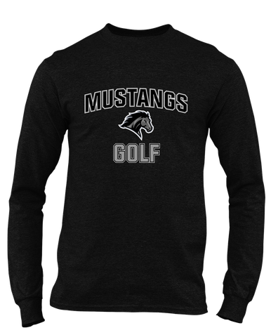 Houston Mustangs Golf Men's Premium LS T-Shirt