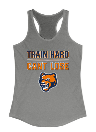 North Pitt Panthers Train Hard, Can't Lose Women's Tank Top