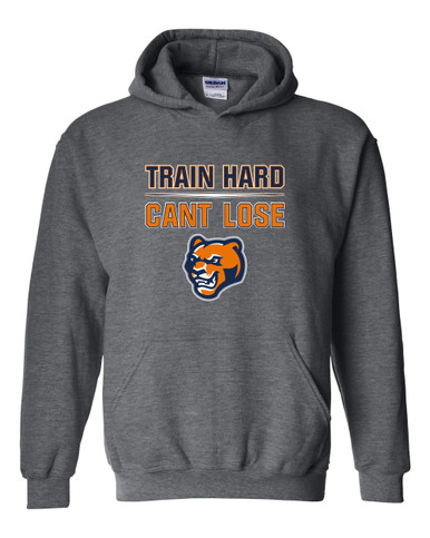 North Pitt Panthers Train Hard, Can't Lose Men's Hoodie