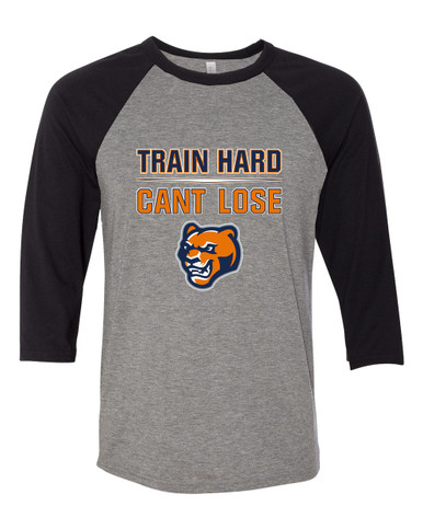 North Pitt Panthers Train Hard, Can't Lose Women's Baseball T-Shirt