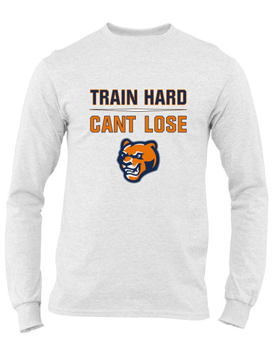 North Pitt Panthers Train Hard, Can't Lose Men's LS T-Shirt